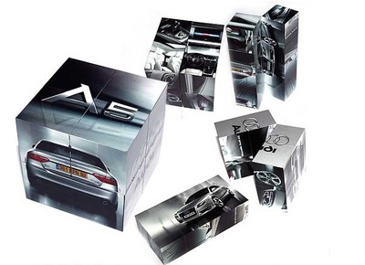 客板魔方 5.5CM三阶旋转PP材料广告魔方，打造专属品牌印记